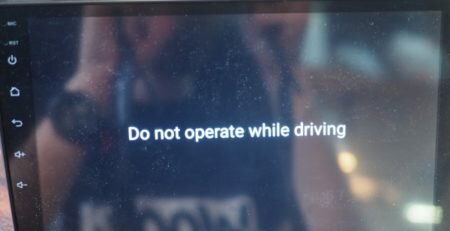 Ошибка в автомагнитоле Do not operate while driving