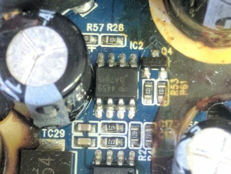 Сажает аккумулятор платформа на allwinner R16 виновник mossfet AO4459 в корпусе SO-8